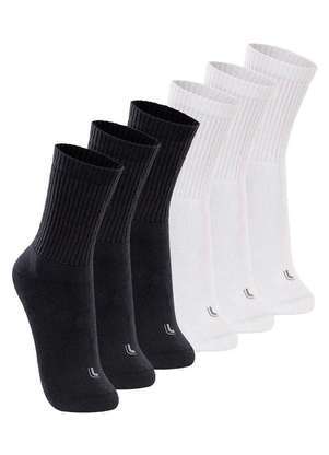 Kit com 6 pares de Meias Esportiva Cano Longo Lupo 3250-001 - LUPO