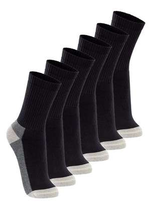 Kit com 6 pares de Meias Esportiva Cano Longo Lupo 3250-002 - LUPO