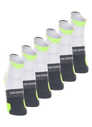 Kit com 6 pares de Meias Performance Running Lupo 15424-001 - LUPO