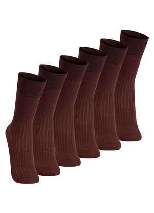 Kit com 6 pares de Meias Social Lupo 1795-004 - LUPO