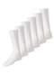 Lupo - Kit com 6 pares de Meias Social Meianyl 6002-001 Branco - variação: Branco