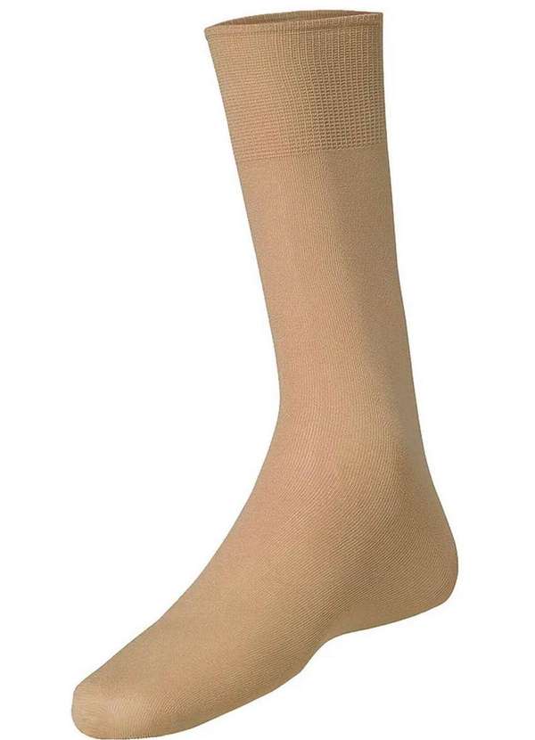 Lupo - Kit com 6 pares de Meias Social Meianyl 6002-001 Café-Bege 3