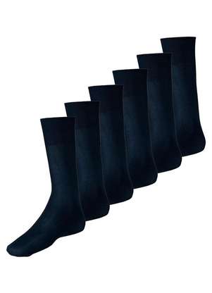 Lupo - Kit com 6 pares de Meias Social Meianyl 6002-001 - LUPO