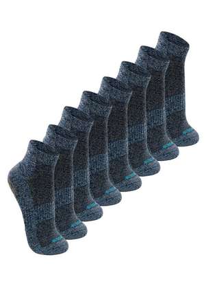 Kit com 8 pares de Meias Antiderrapante Pilates Lupo 3310-003 - LUPO