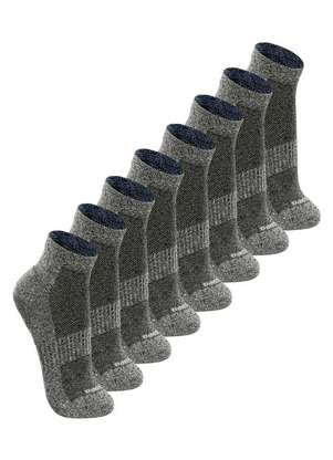 Kit com 8 pares de Meias Antiderrapante Pilates Lupo 3310-003 - LUPO