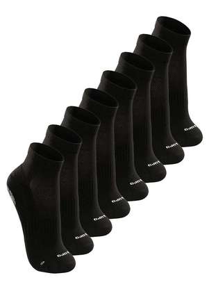 Kit com 8 pares de Meias Antiderrapante Pilates Lupo 3310-003 - LUPO