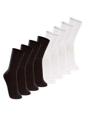 Kit com 8 pares de Meias Cano Longo Lupo 1540-002 - LUPO