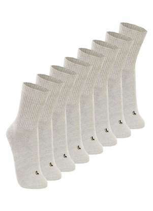 Kit com 8 pares de Meias Esportiva Cano Longo Lupo 3250-001 - LUPO