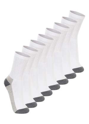 Kit com 8 pares de Meias Esportiva Cano Longo Lupo 3250-002 - LUPO