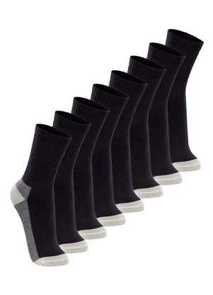 Kit com 8 pares de Meias Esportiva Cano Longo Lupo 3250-002 - LUPO