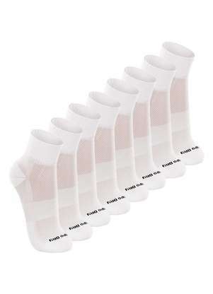 Kit com 8 pares de Meias Esportiva Cano Médio Lupo 3360-002 - LUPO