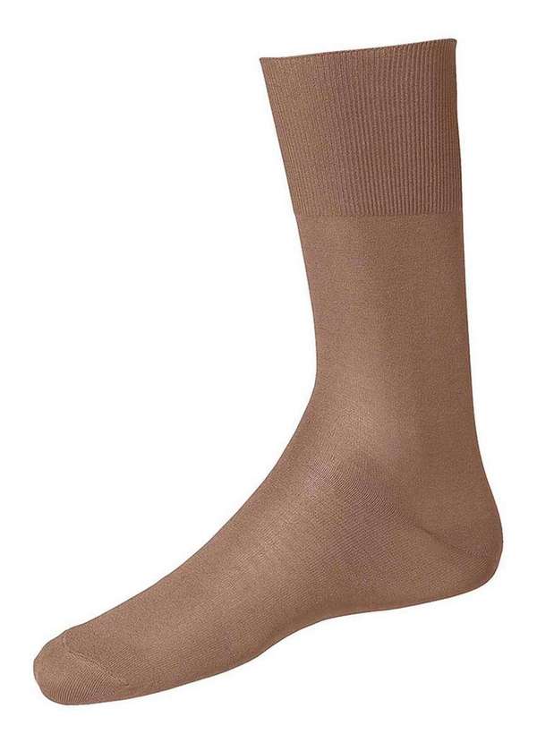 Lupo - Kit com 8 pares de Meias Social Lupo 1100-011/049 Bege 2