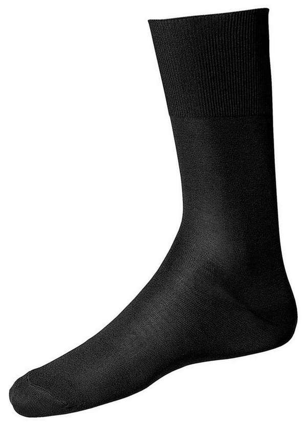 Lupo - Kit com 8 pares de Meias Social Lupo 1100-011/049 Preto 2