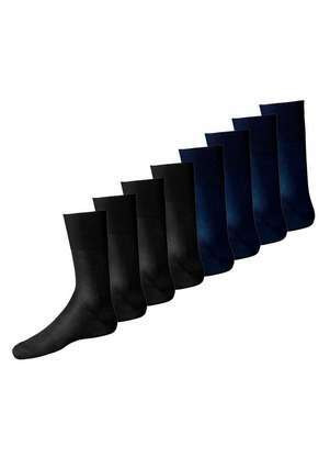 Kit com 8 pares de Meias Social Lupo 1100-011/049 - LUPO