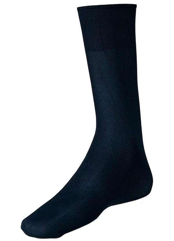 Lupo - Kit com 8 pares de Meias Social Meianyl 6002-001 Marinho 2