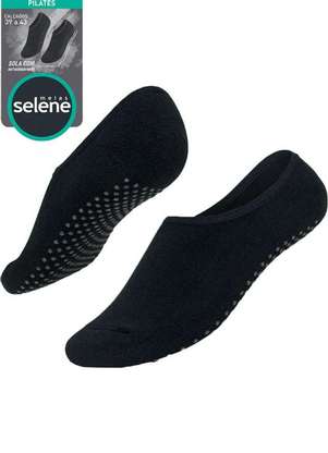 Meia Antiderrapante Pilates Selene 4400-002 - SELENE