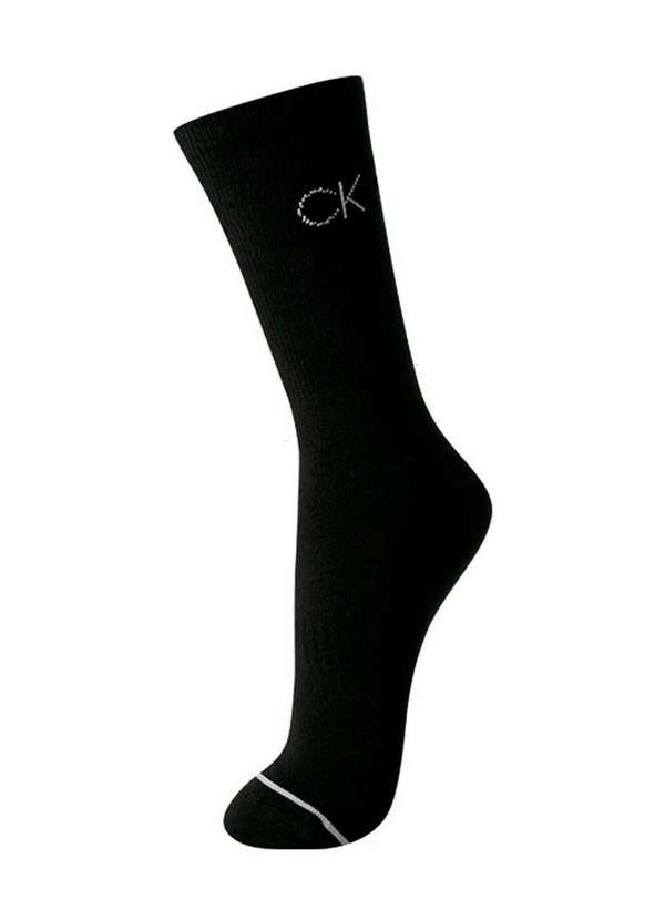 Calvin Klein - Meia Calvin Klein C21.01 Pt00-Preto