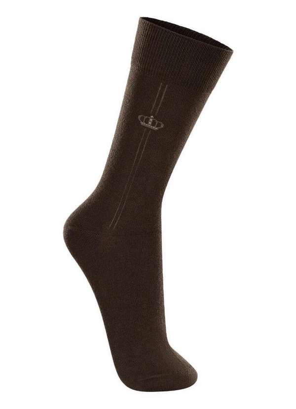 Lupo - Meia Casual Lupo 1210-204 7570-Cafe