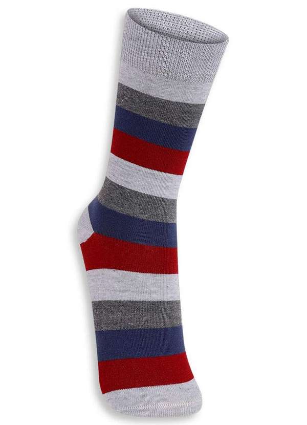 Lupo - Meia Casual Lupo 1211-035 8020-Cinza 2