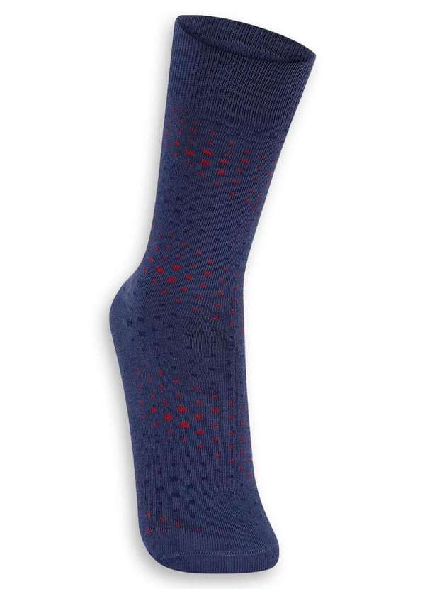 Lupo - Meia Casual Lupo 1211-041 2660-Azul 2