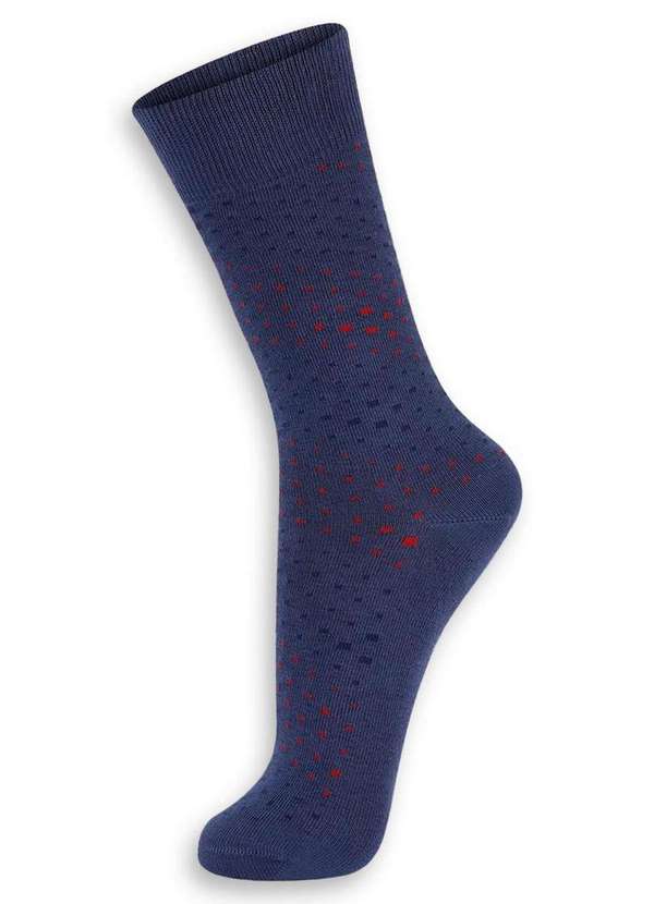 Lupo - Meia Casual Lupo 1211-041 2660-Azul 3