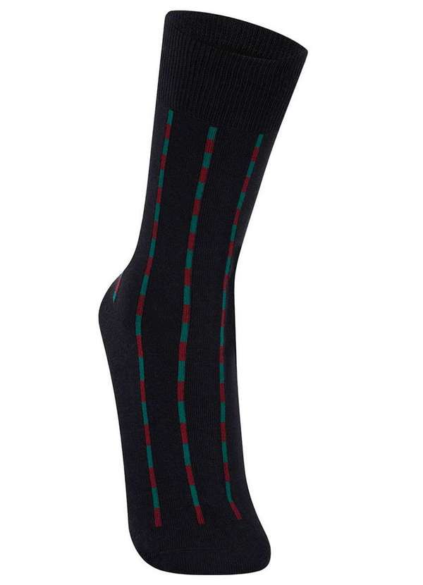 Lupo - Meia Casual Lupo 1212-032 9990-Preto