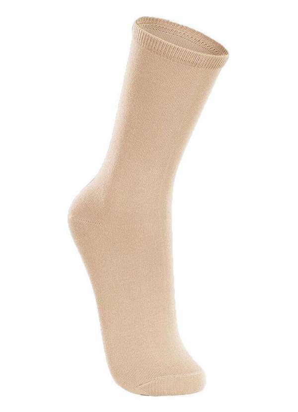 Lupo - Meia Casual Lupo 1214-002 6550-Bege-