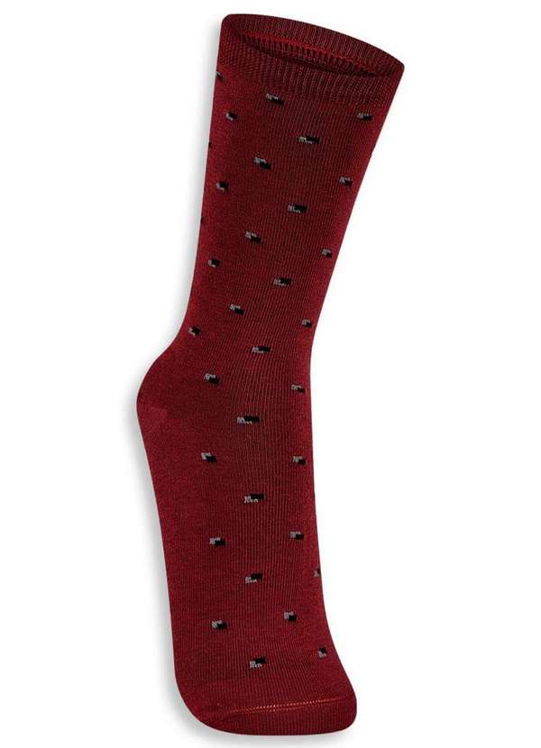 Lupo - Meia Casual Lupo 1215-119 5940-Vinho 2