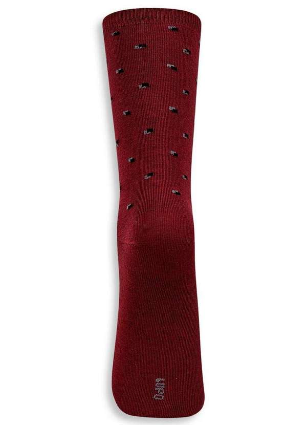 Lupo - Meia Casual Lupo 1215-119 5940-Vinho 4