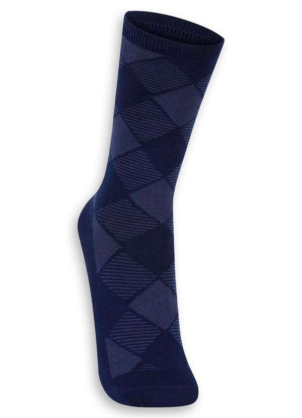 Lupo - Meia Casual Lupo 1215-121 2690-Marinho 2