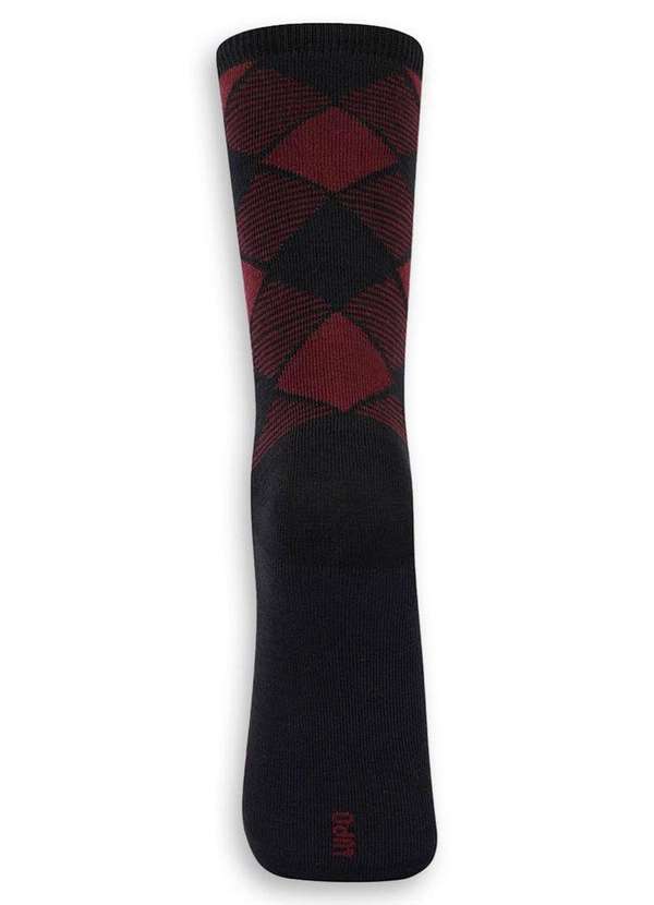 Lupo - Meia Casual Lupo 1215-121 9990-Preto 4