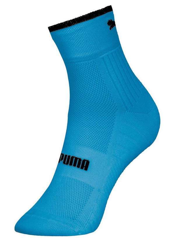 Puma - Meia Esportiva Cano Curto Puma 4495-001 656-Oceano-Preto
