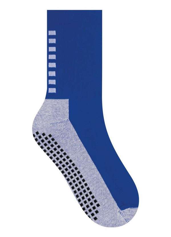 Selene - Meia Esportiva Futebol Selene 4395-001 615-Royal-Branco