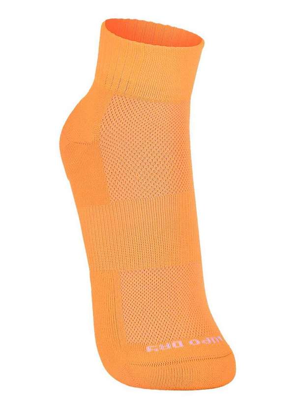 Lupo - Meia Esportiva Cano Médio Lupo 3360-002 3716-Laranja-Neon