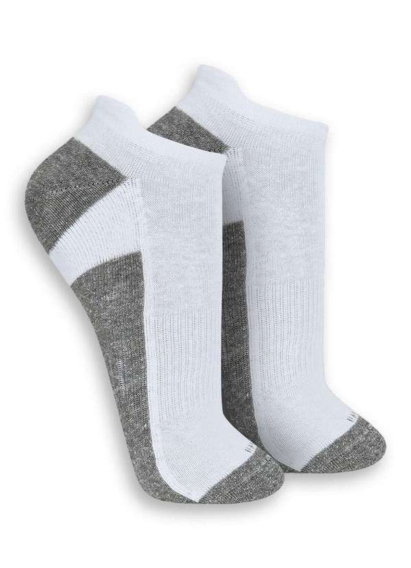 Trifil - Meia Esportiva Invisível Trifil 8021 1110-Branco