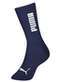 Puma - Meia Esportiva Cano Longo Puma 4535-004 557-Preto-Bordô - variação: 603-Marinho-Branco