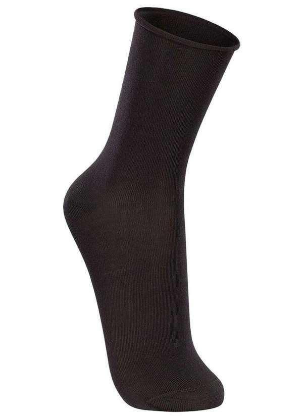 Lupo - Meia sem Punho Bambu Lupo 1455-002 9990-Preto 2