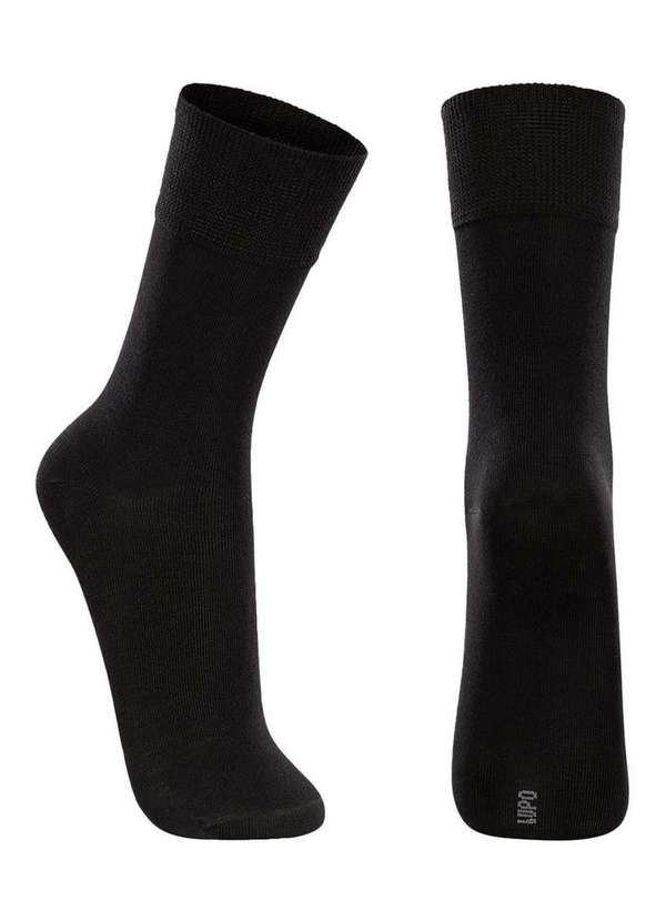 Lupo - Meia Social Bambu Lupo 1450-006 9990-Preto