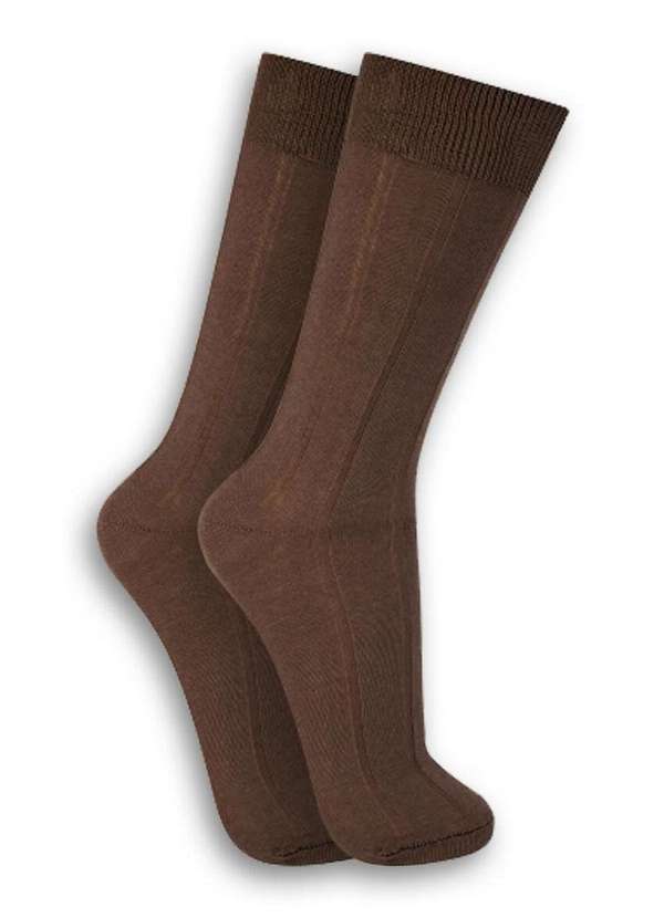 Trifil - Meia Social Trifil 7025 7730-Marrom