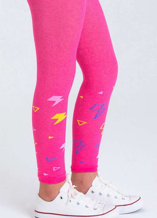 Lupo - Legging Infantil Lobinha 2600-043 5450-Rosa-Fruti