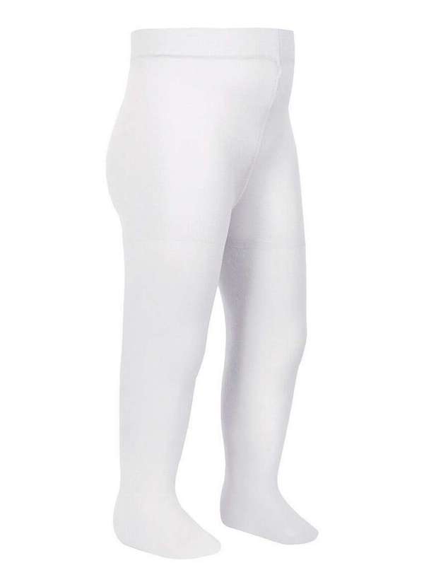 Lupo - Meia Calça Bebê Fio 20 Lobinha 2571-001 100-Branco 2