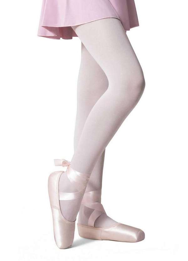 Selene - Meia Calça Infantil Fio 40 Ballet Selene 9580-001/002 500-Branco