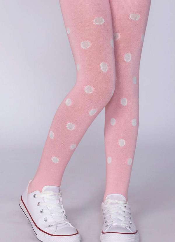 Lupo - Meia Calça Infantil Opaca Lobinha 2615-057 5410-Bubble-Gum