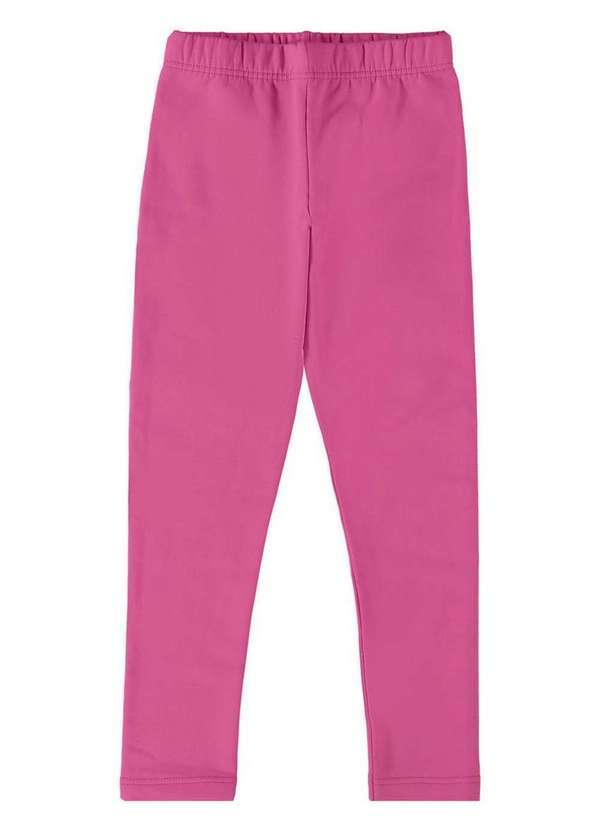 Malwee - Legging Infantil Menina Moletom Malwee 1000024083 00128-Rosa