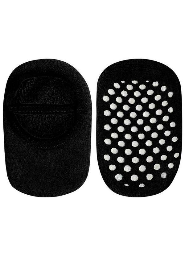 Lupo - Kit 9 pares de Sapatilhas Bebê Antiderrapante Lupo 2027-004 Preto 2