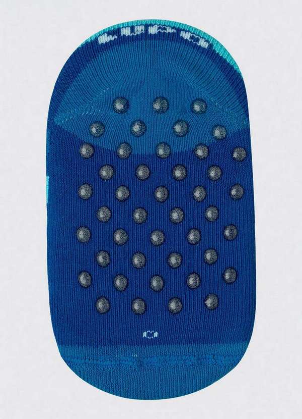 Lupo - Sapatilha Bebê Antiderrapante Lupo 2076-017 2780-Anil 2