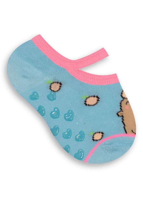 Selene - Sapatilha Bebê Antiderrapante Selene 1395-001 502-Azul