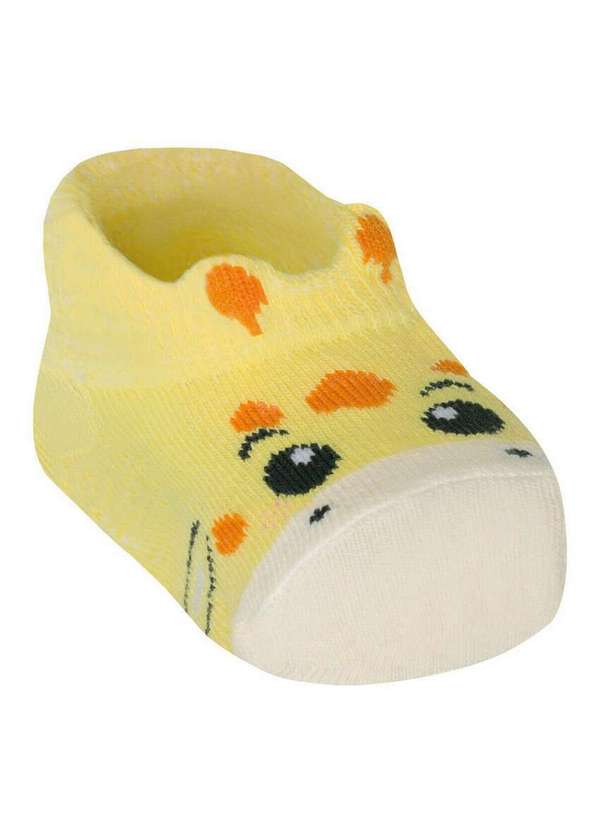 Selene - Sapatilha Bebê Selene 1950-001 591-Amarelo-Bebê-Marfim