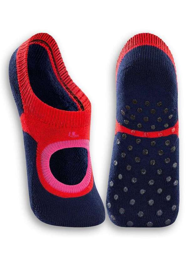Lupo - Sapatilha Infantil Antiderrapante Lupo 2286-002 5650-Vermelha