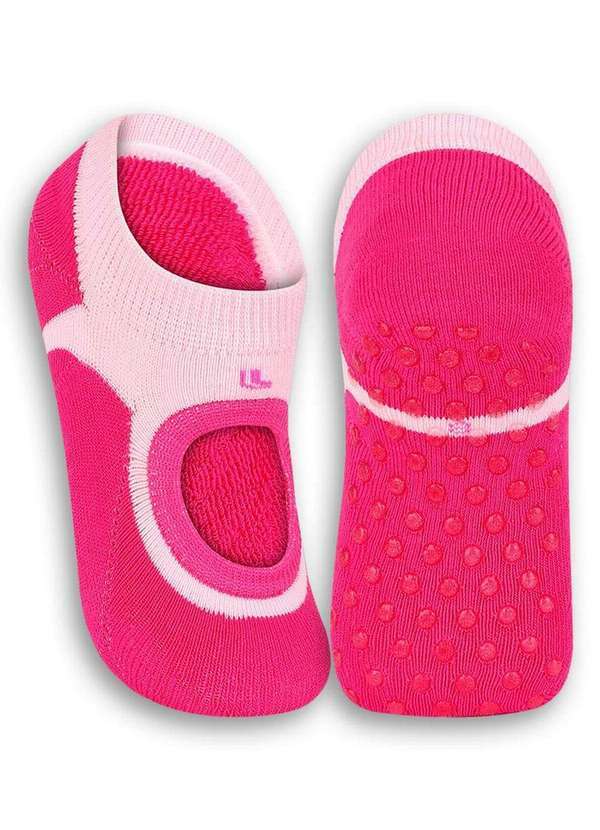 Lupo - Sapatilha Infantil Antiderrapante Lupo 2286-002 5110-Rosa